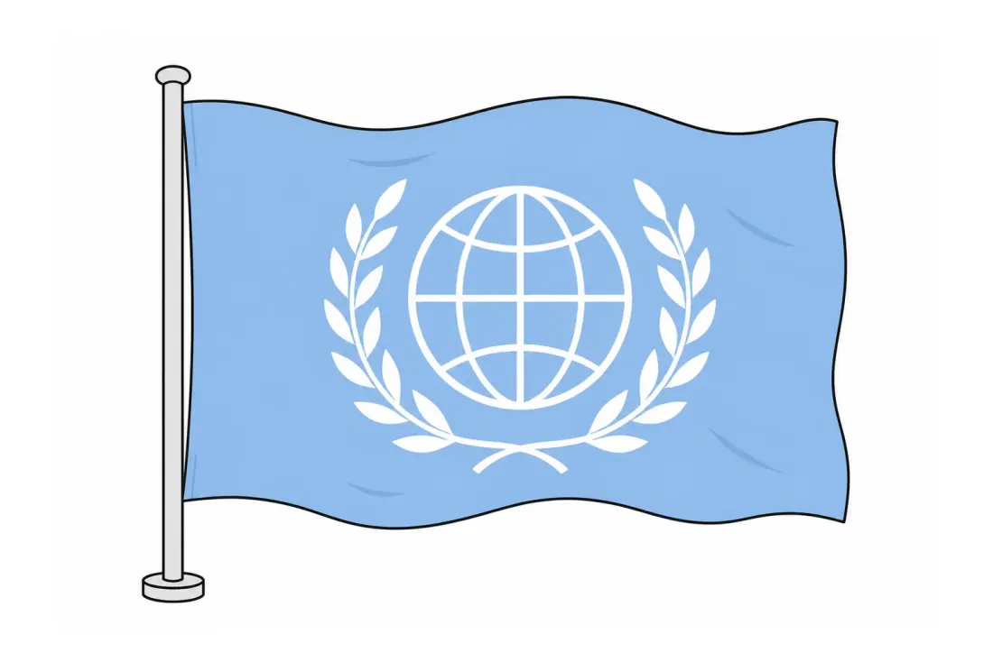 Flag of an international organisation