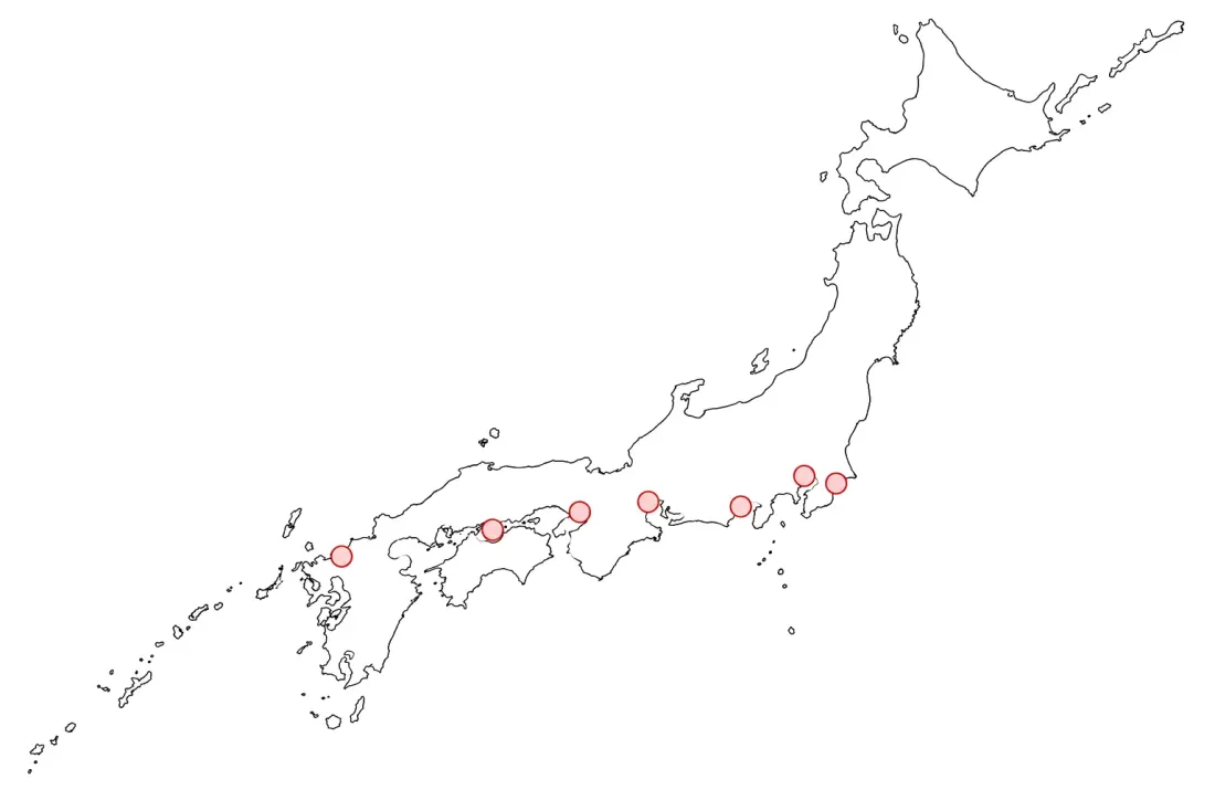 Industrial zones of Japan