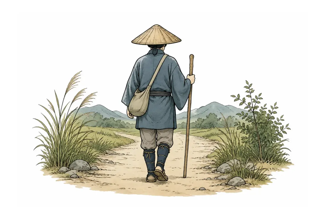 A travelling poet