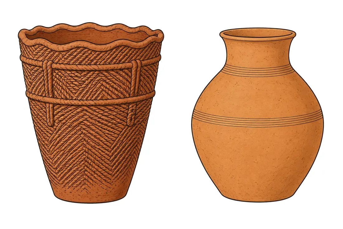 Jomon and Yayoi pottery